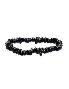 Obsidian Chip Bracelet