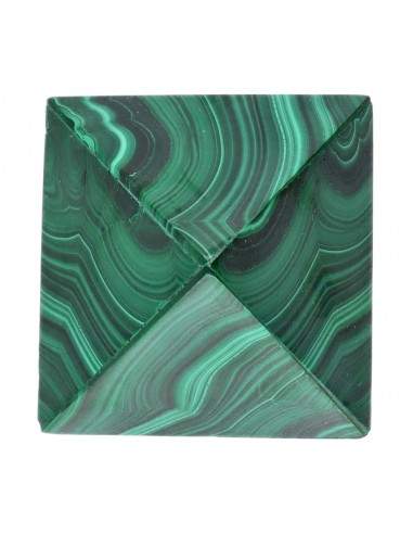 Pirâmide de Malachita 3x3cm
