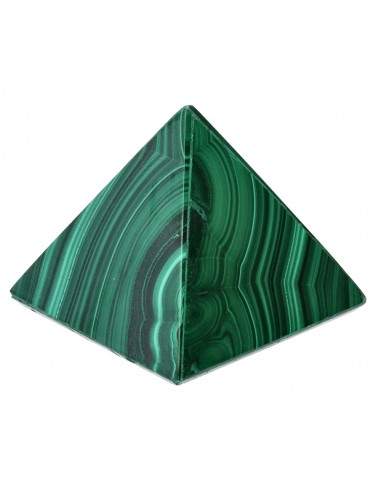 Pyramide de malachite 4x4cm