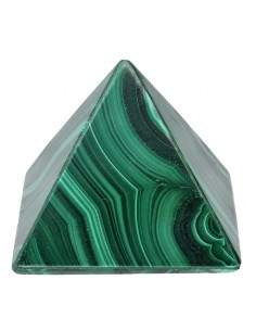Pyramide de malachite 4x4cm 2