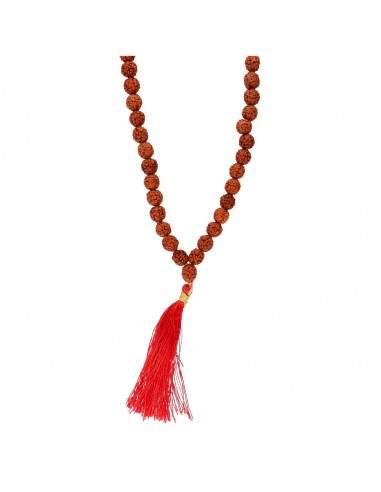 Mala avec graines de Rudraksha