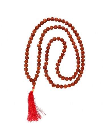 Mala avec graines de Rudraksha