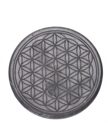 Shungite Placa Adesiva Flor da Vida