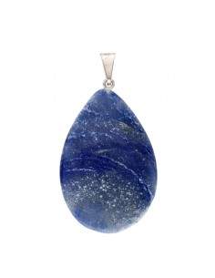 Pendentif en quartz bleu