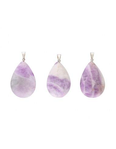 Ametista Chevron Drop Pendant