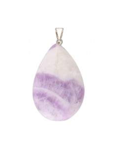 Amethyst Chevron Drop Pendant