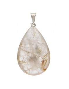 Pendentif en quartz rutilé