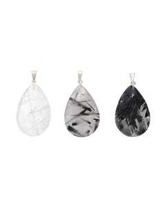 Pendentif en quartz tourmaline 2