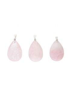 Rose Quartz Drop Pendant 2