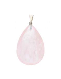 Rose Quartz Drop Pendant