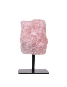 Peana de Cuarzo Rosa