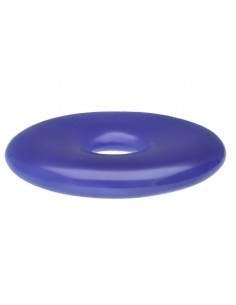 Medium Dyed Blue Agate Donut 2