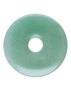 Donut grande de quartzo verde