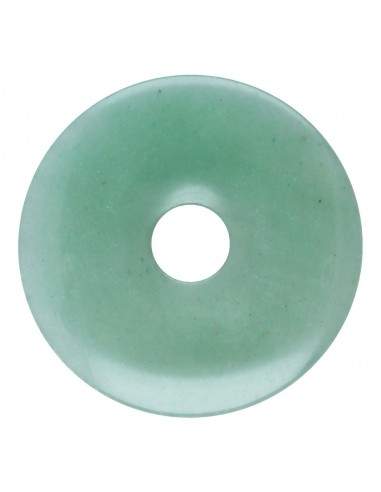 Grand donut de quartz vert