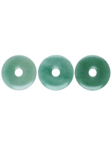 Grand donut de quartz vert