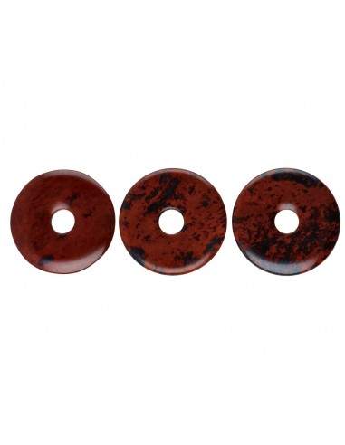 Medium Obsidian Mahogany Donut
