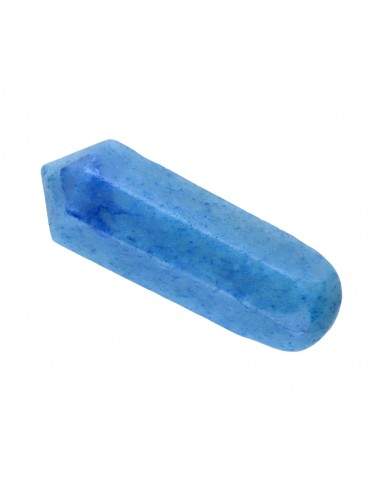 Masajeador de Cuarzo Azul Teñido