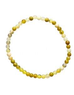 Bracelet d'Opale Jaune 4mm 2