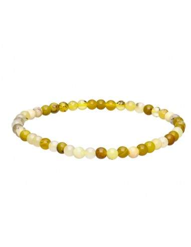 Pulsera de Ópalo Amarillo 4mm