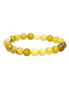 Pulseira Opal Amarela 8mm
