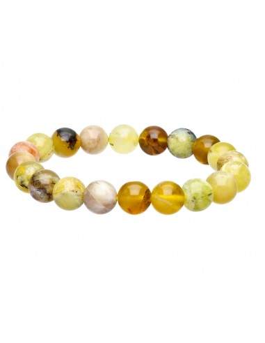 Pulsera de Ópalo Amarillo 10mm