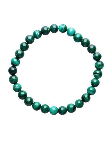 Pulseira malachita 6mm