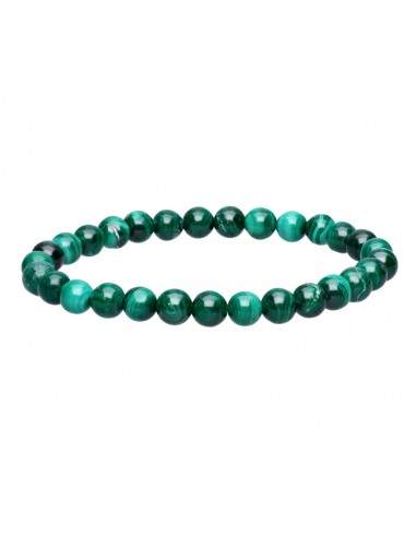Bracelet de malachite 6mm