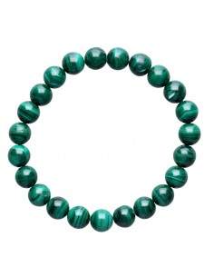 Pulseira de malaquite de 8 mm 2