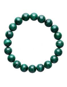 Pulseira malachita 10mm 2