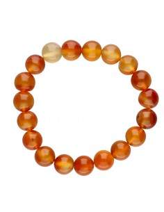 Pulseira carneliana 10mm 2