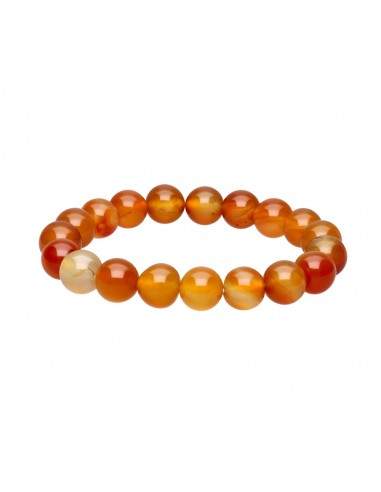 Pulseira carneliana 10mm