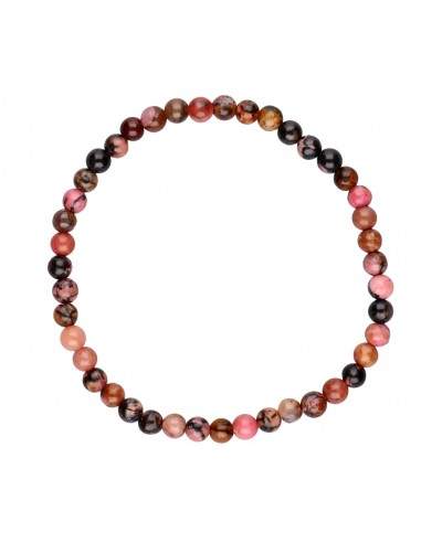 Bracelet de rhodonite 4mm