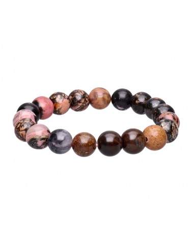 Pulseira de rhodonita 10mm