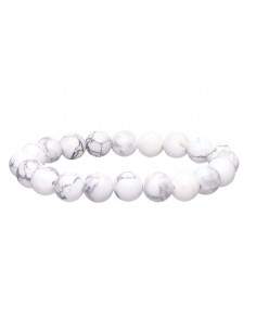 Pulseira de Howlite 10mm