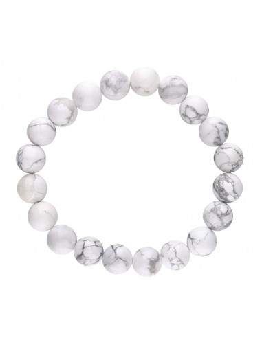 Bracelet en Howlite 10mm