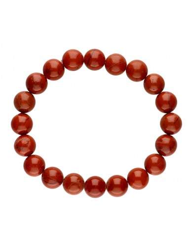 Bracelet de Jaspe Rouge 10mm