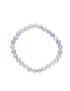 Pulseira de água-marinha 6mm 2