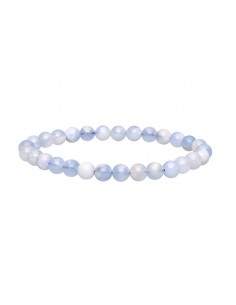 Bracelet d'aigue-marine 6mm
