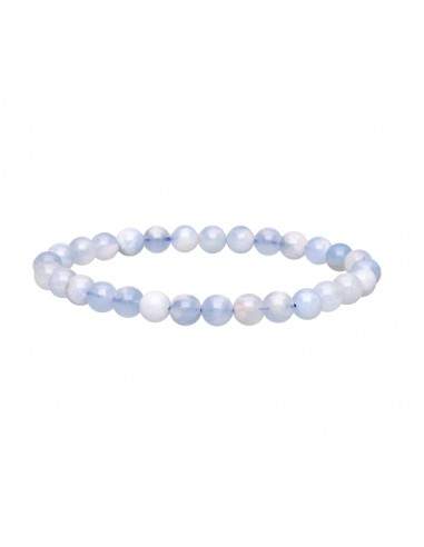 Bracelet d'aigue-marine 6mm