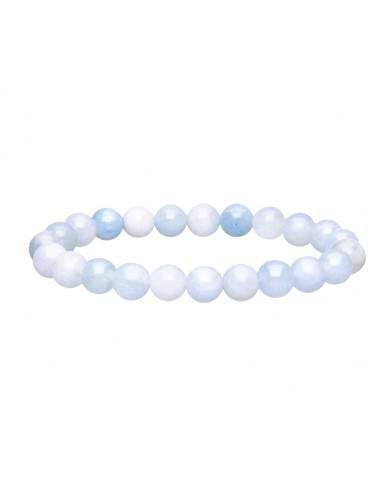 Pulsera de Aguamarina 8mm