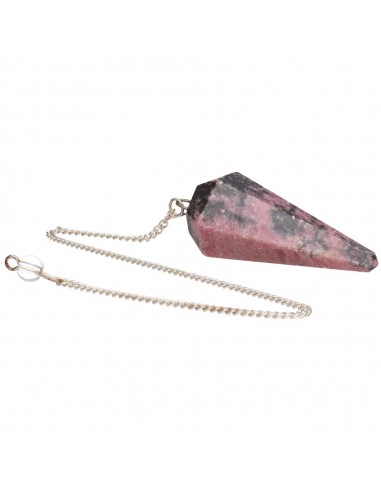 Rhodonite Faceted Pendulum (FAC24)