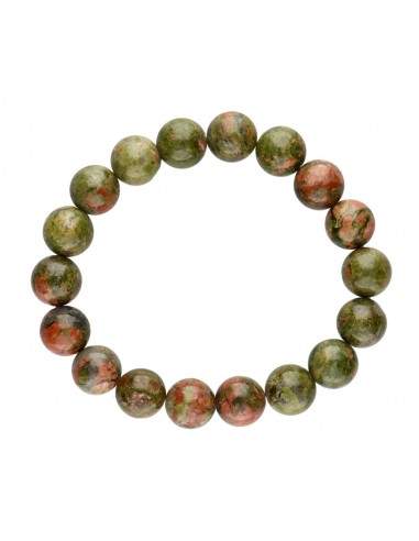 Unakite Bracelet 10mm