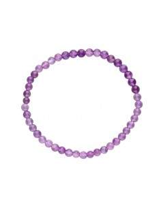 Pulseira de ametista 4mm 2