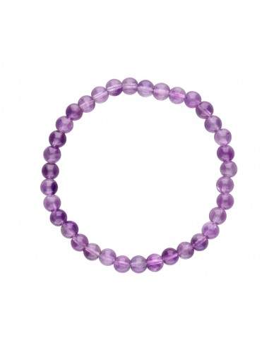 Bracelet d'améthyste 6mm