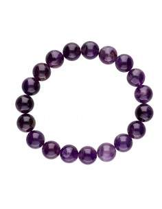 Pulseira de ametista 10mm 2