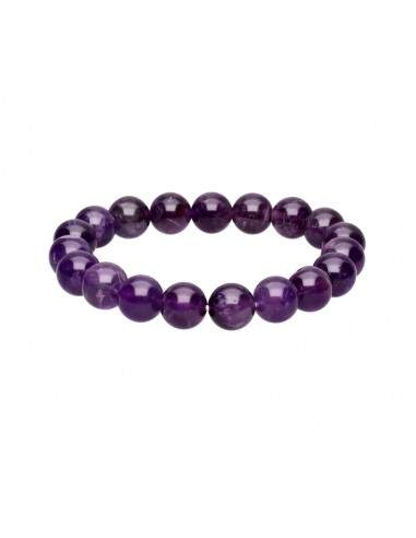 Pulseira de ametista 10mm