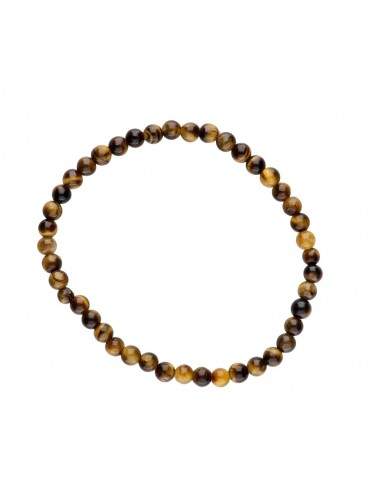 Pulseira Olho de Tigre 4mm