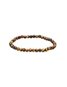 Pulseira Olho de Tigre 4mm