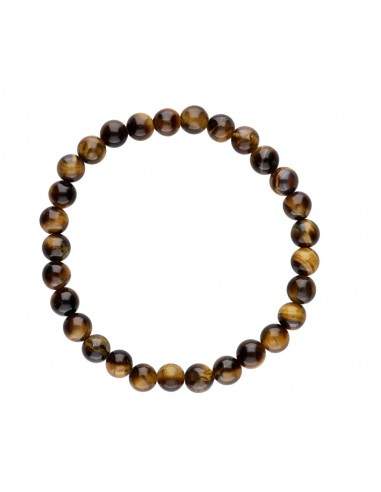 Pulseira de Olho de Tigre 6mm