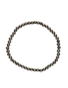 Pulseira de pirita 4mm 2